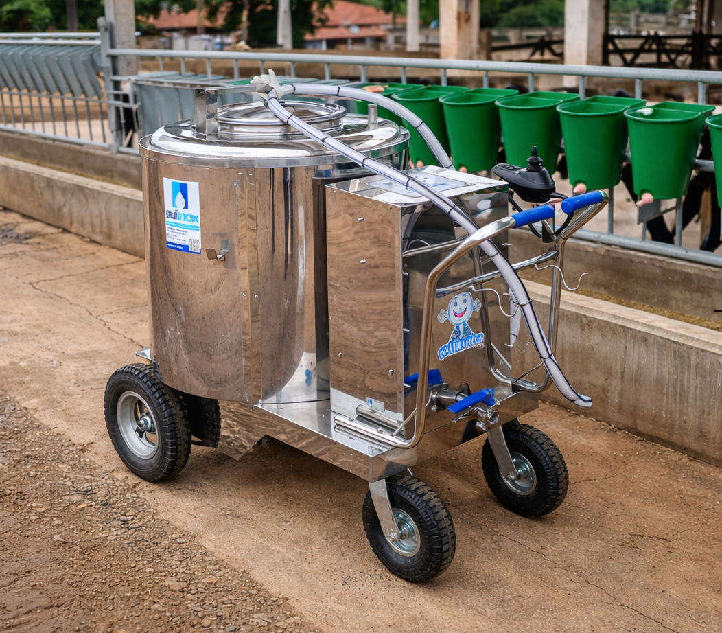 Alimentador de Bezerros Milkinho 250L Elétrico - Imagem 2