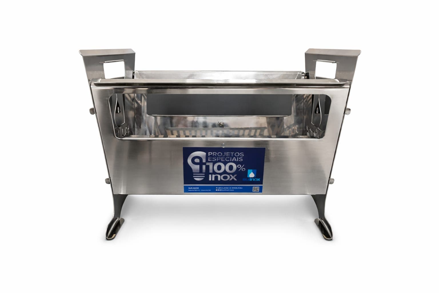 Churrasqueira INOX portátil compacta -SULINOX - Imagem 2