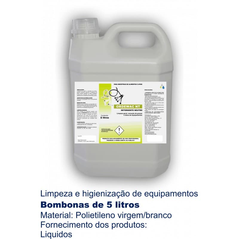 ORDEWAC NT 5 LITROS (VAKLIN)