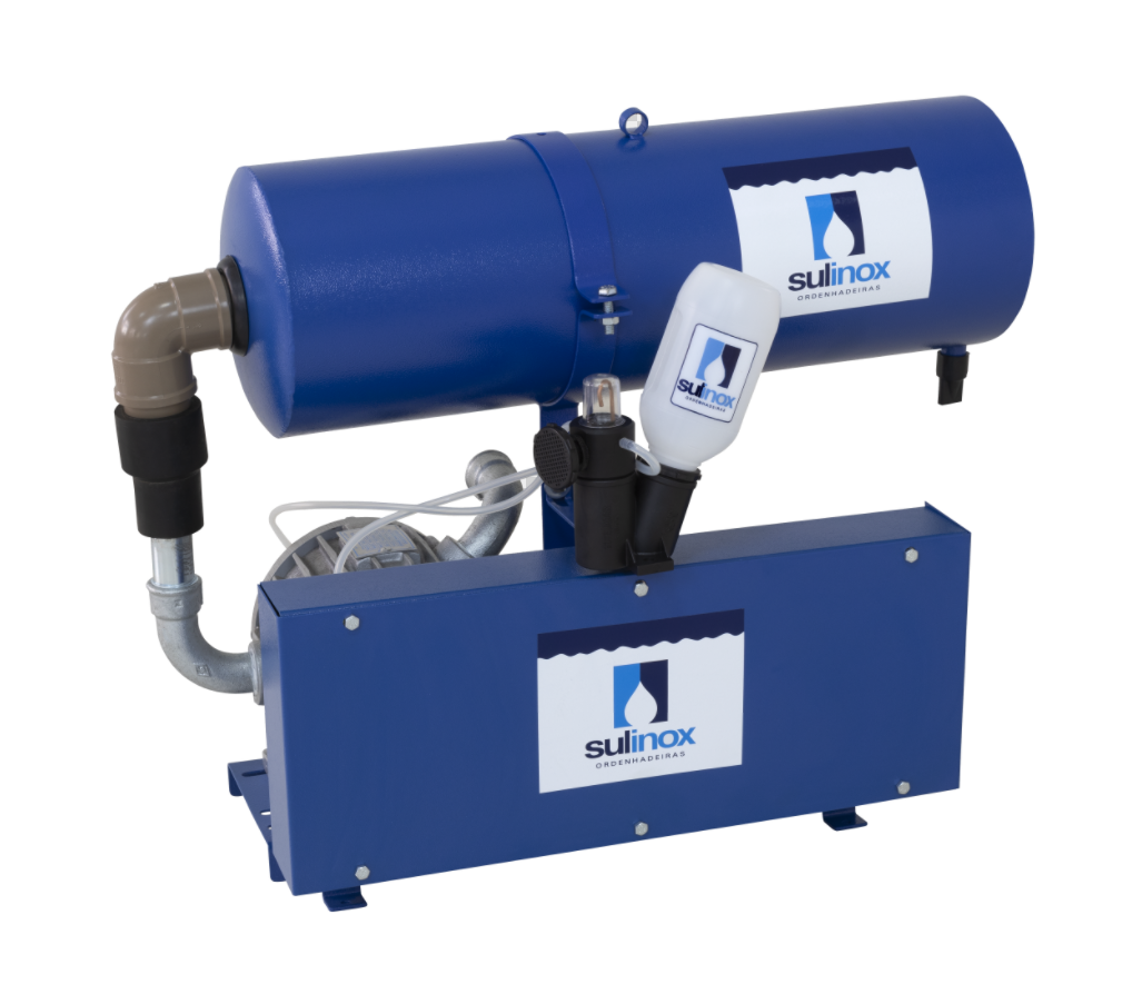 ORDENHA BALDE AO PÉ 250L COM 1 CONJUNTO DE ORDENHA